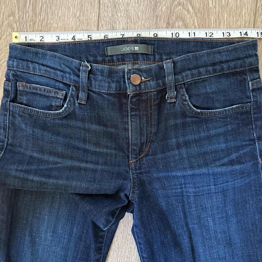 Joes Jeans Dixie Denim Jeans Dark Wash Straight Leg Womens Size 26 - Picture 9 of 11